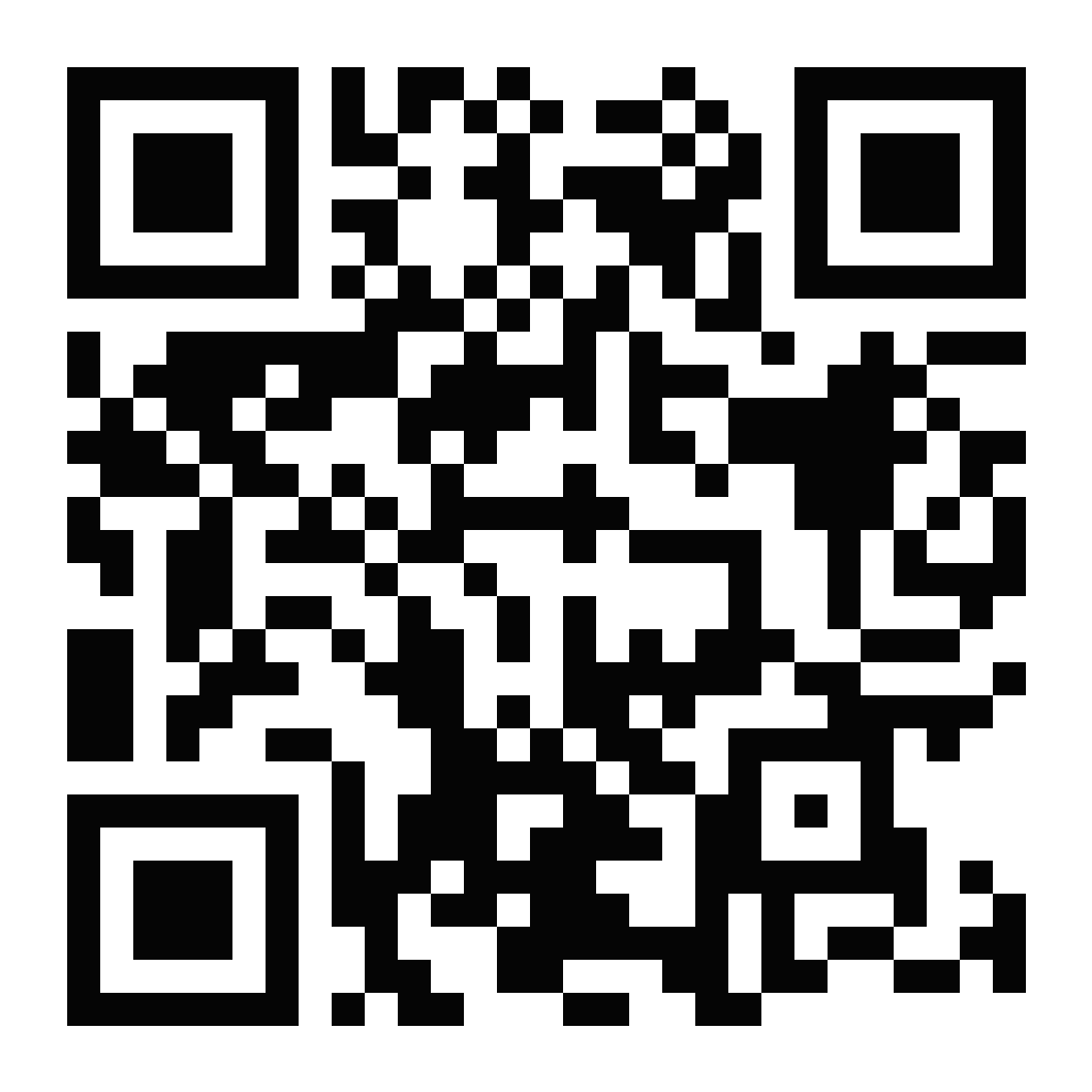 QR code that starts an email to ISN