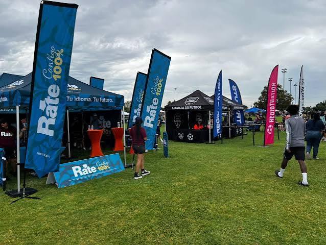 Tournament vendor village