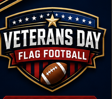 Veterans Day Challenge Flag Football logo