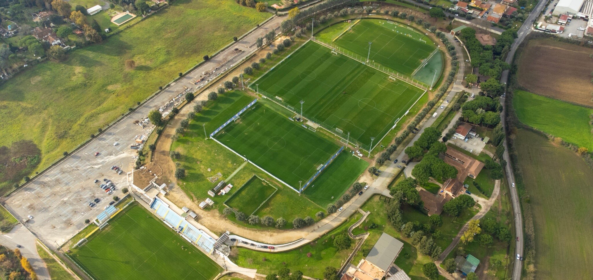 SS Lazio training center grounds at Formello