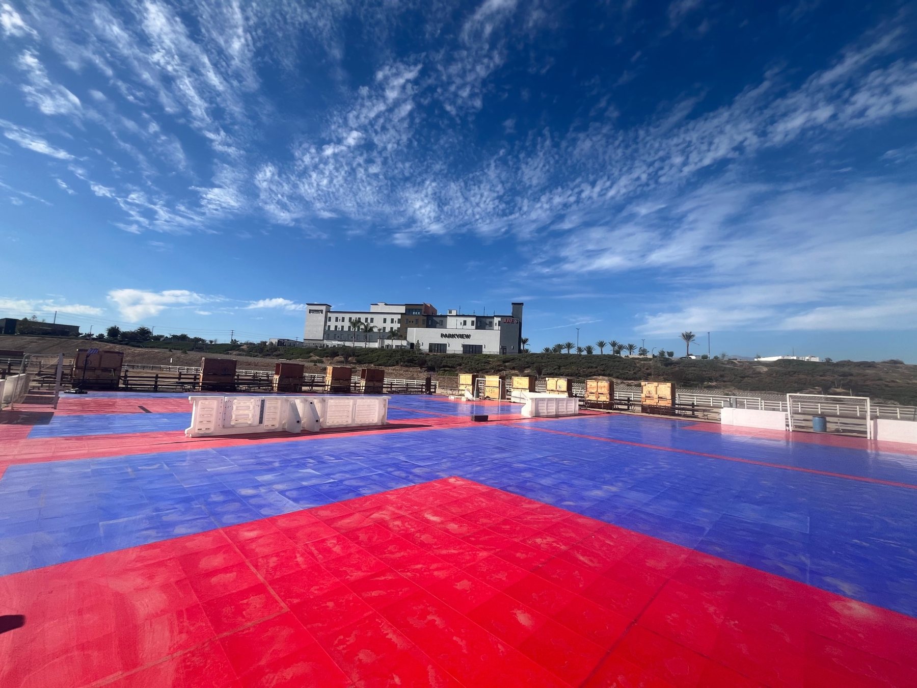 SilverLakes multi-court futsal installation