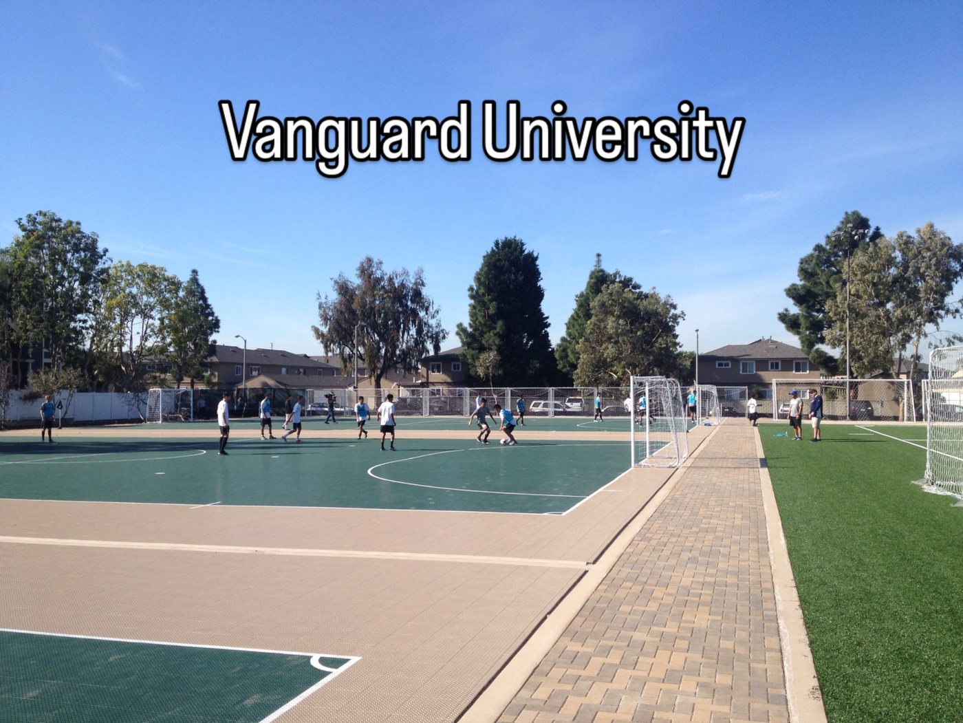 Vanguard University futsal courts